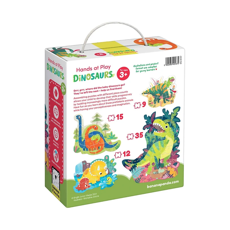 Banana Panda Hands at Play Dinosaurs