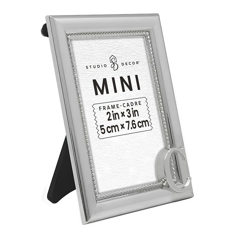 Mini Silver C Frame by Studio Décor®