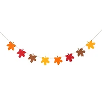 5ft. Felt Leaves Garland by Celebrate It™