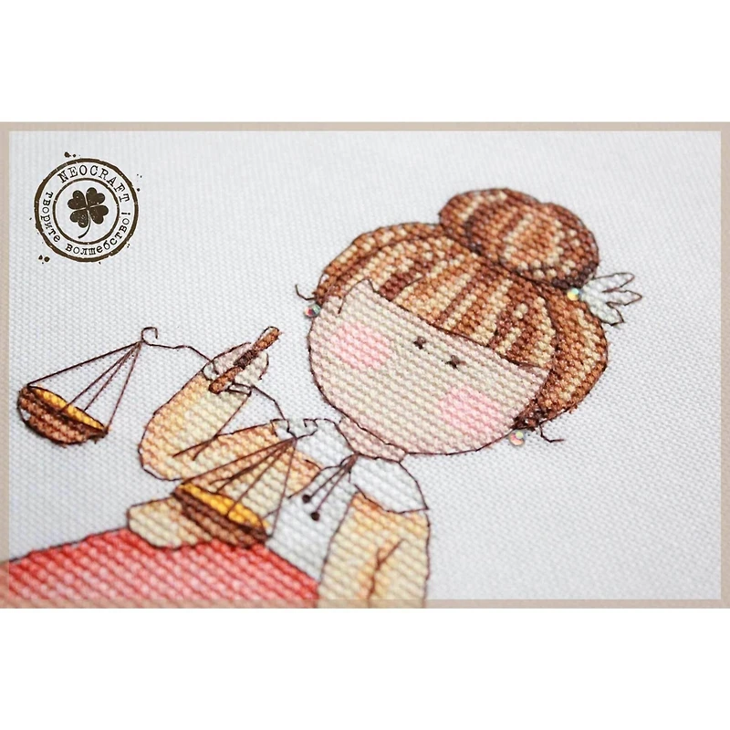 Neocraft Libra Cross Stitch Kit