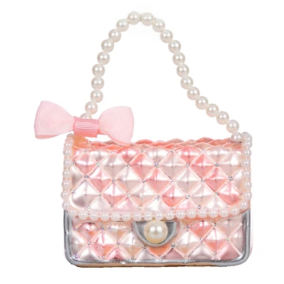 3.5" Pink Handbag Glass Ornament by Ashland®