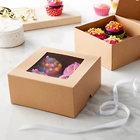 6 Packs: 3 ct. (18 total) Kraft Cupcake Boxes by Celebrate It®