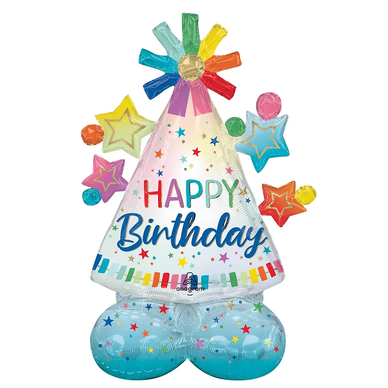 AirLoonz® 36" Party Hat Foil Balloon 