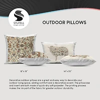 Stupell Industries 14" x 20" Winter Wishes Outdoor Pillow with Pine Sprigs