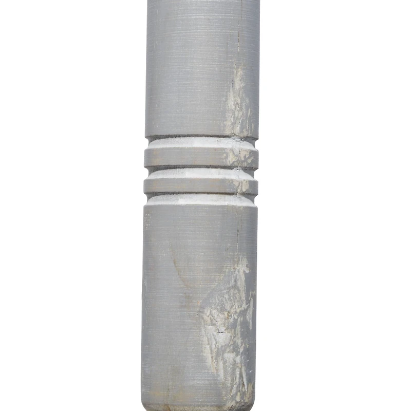 74" Gray Wood & Metal Farmhouse Coat Rack