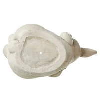 Glitzhome® 14.25" Rabbit Statue Planter