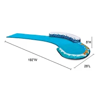 Banzai® 16ft. Inflatable Speed Curve Water Slide