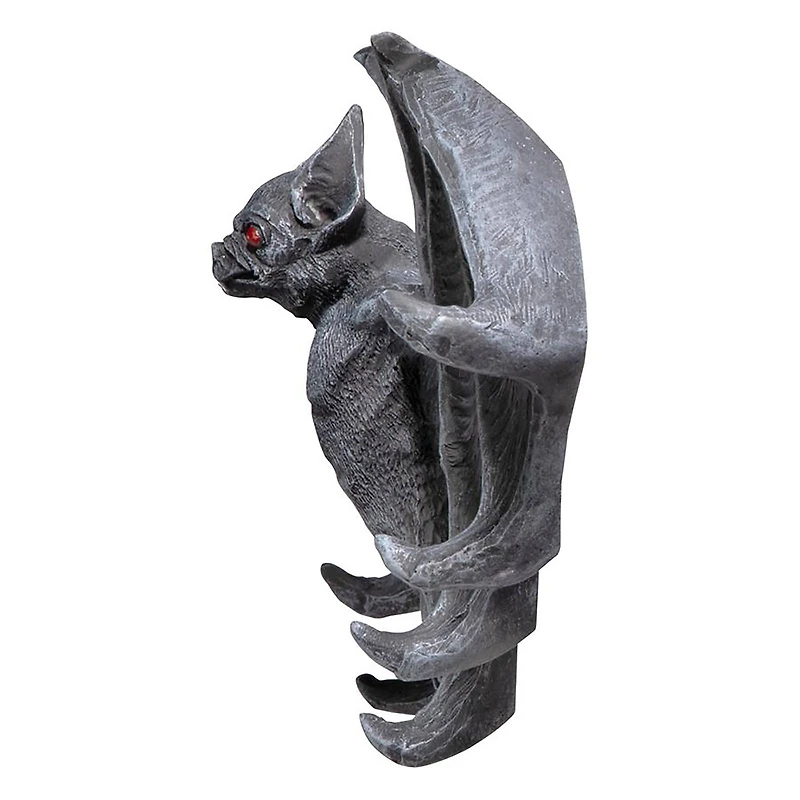 Design Toscano 19" Vampire Bat Sculptural Hooked Wall Hanger