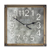 Old Town Clock 1862 Oversized Hanging Wall Clock 23"