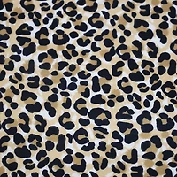 Fabric Merchants Leopard Print Double Brushed Stretch Fabric