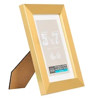 Gold Metallic Belmont Frame with Mat by Studio Décor