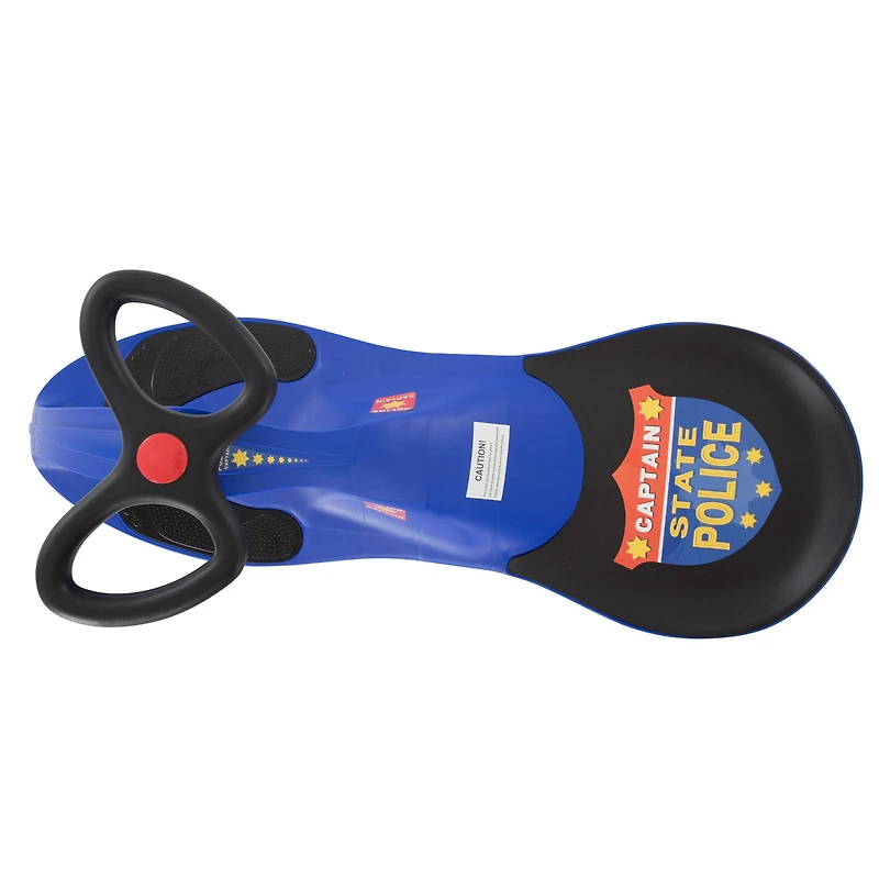 Toy Time Blue Police Wiggle Car