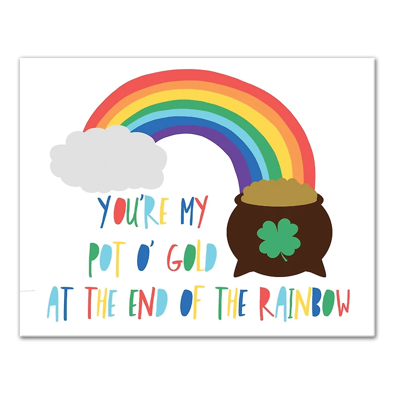 You're My Pot of Gold Canvas Art
