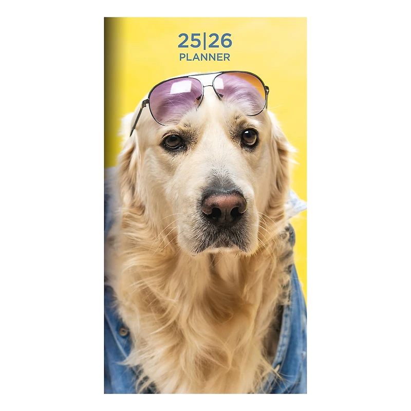 TF Publishing 2025-2026 Small Sup Dog Monthly Pocket Planner