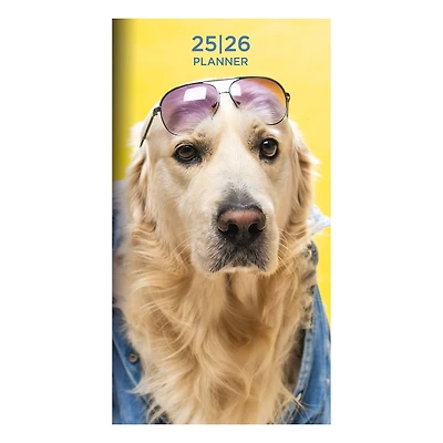 TF Publishing 2025-2026 Small Sup Dog Monthly Pocket Planner