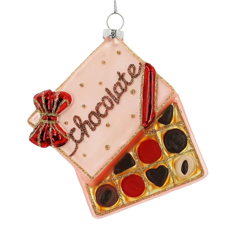 4.25" Box of Chocolates Glass Ornament by Ashland®