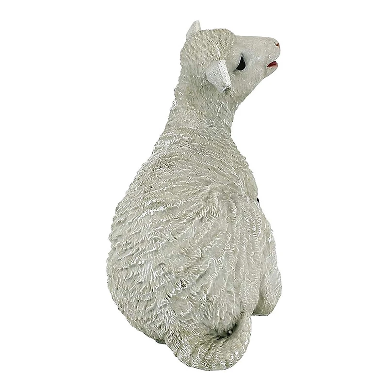 Design Toscano 15" Yorkshire Lamb Garden Statue Sitting Lamb
