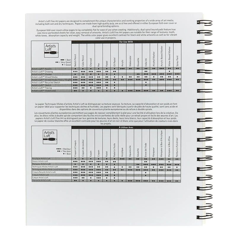 6 Pack: Sketch Pad by Artist's Loft™, 8.5" x 11"