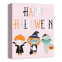 Halloween Costumes Canvas Wall Art