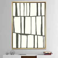 Designart - minimalist black and white I