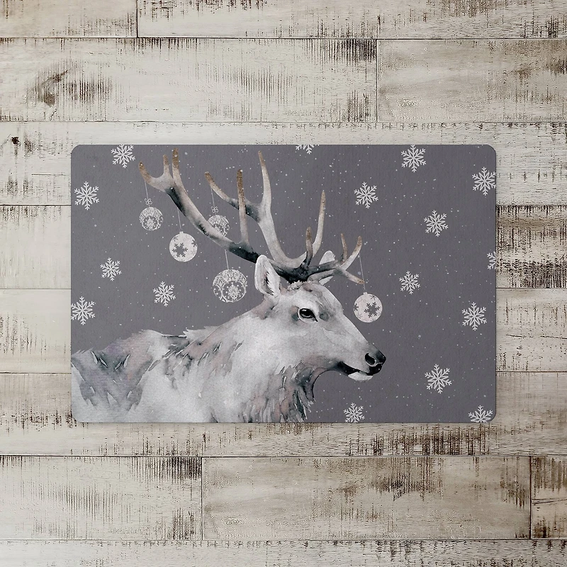 Christmas Reindeer 18" x 27" Floor Mat