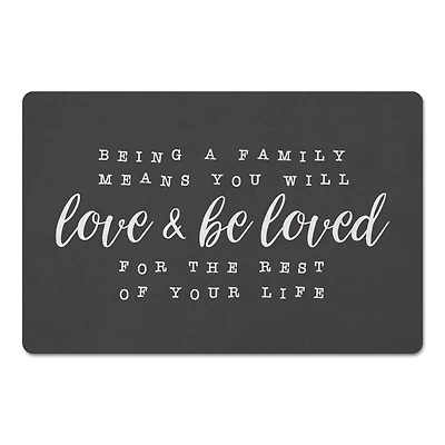 18" x 27" Love & Be Loved Floor Mat
