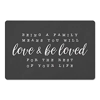 18" x 27" Love & Be Loved Floor Mat