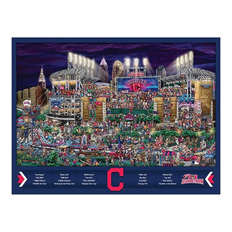 Cleveland Indians Joe Journeyman 500 Piece Puzzle