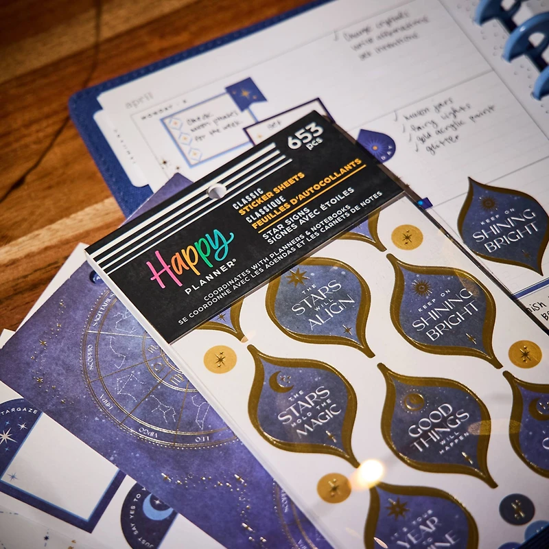 The Classic Happy Planner® Star Signs Sticker Book