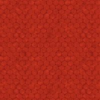 Springs Creative Crown Roost Red Chicken Wire Cotton Fabric