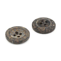 Dritz® 18mm Brown Recycled Coconut Round Buttons, 6ct.