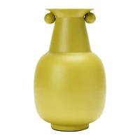 Hello Honey® 8'' Textured Metal Vase with Orbs