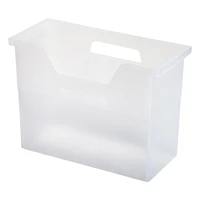 IRIS® Medium Open Top Plastic File Box