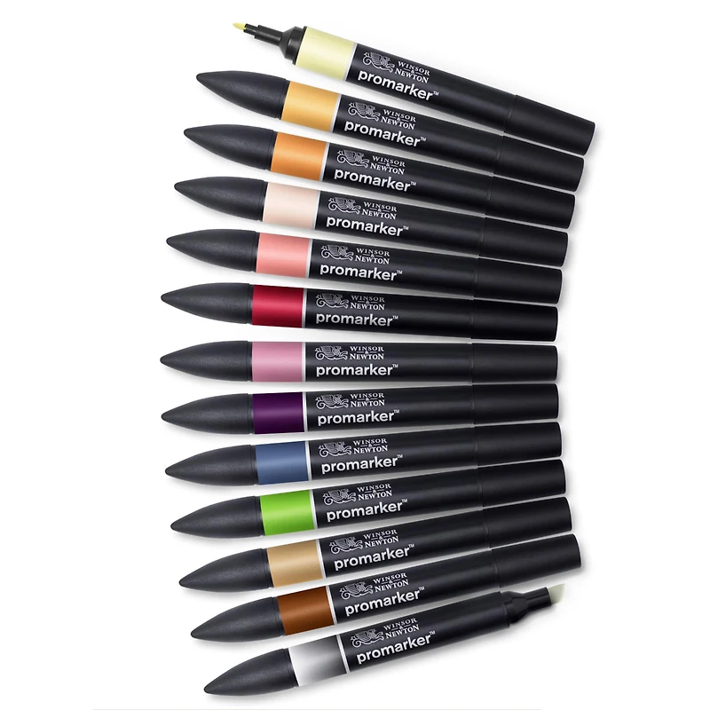 Winsor & Newton® ProMarker™ Manga Steampunk 13 Marker Set