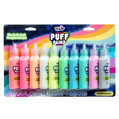 Tulip® Glow-in-the-Dark Puff Paint Set