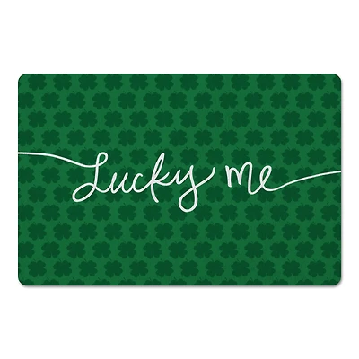 Lucky Me 27" x 18" Floor Mat