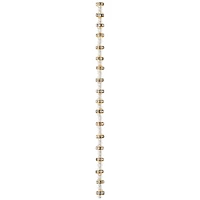 12 Pack: Gold Studded Rhinestone Beads, 8mm by Bead Landing™