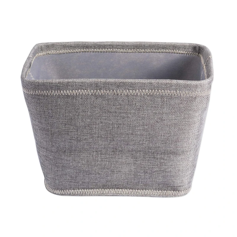 DII® Gray Poly Bin Zig-Zag Stitch Variegated Trapezoid Set
