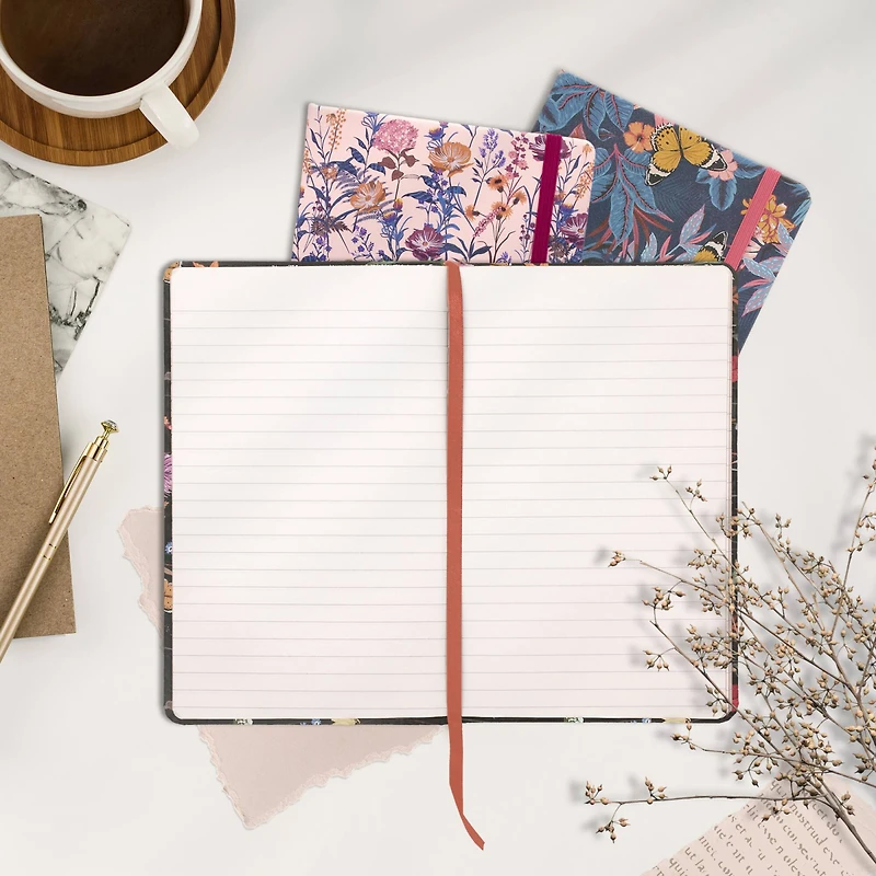 Pukka Pads Bloom Softcover Notebooks with Pocket