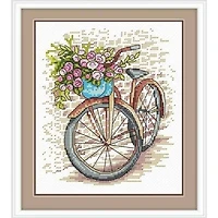 MP Studia Bicycle Cross Stitch Kit