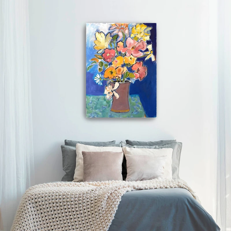 Table Blooms Canvas Giclee