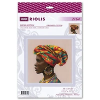 RIOLIS Amazing Africa Women Counted Cross Stitch Kit