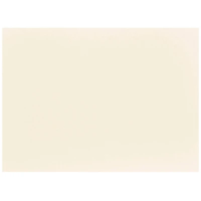 JAM Paper 5" x 7" Ivory Blank Flat Note Cards
