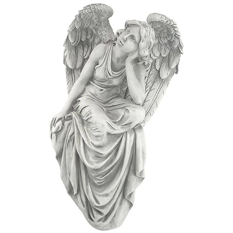 Design Toscano 18.5" Resting Grace Sitting Angel Sculpture