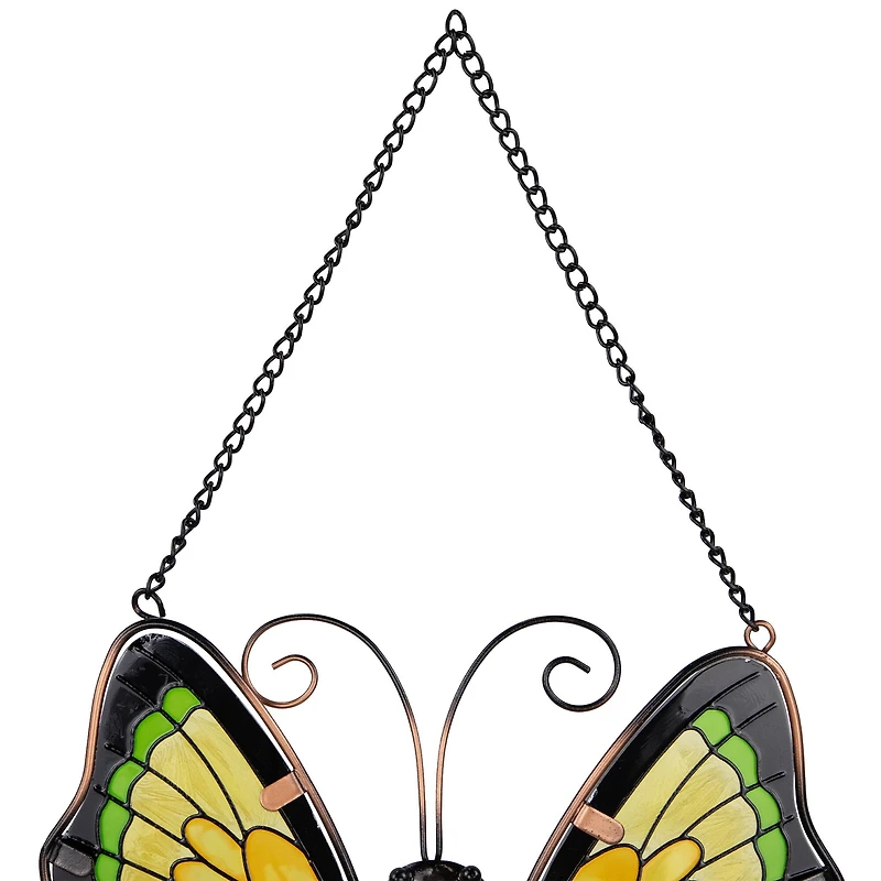 21" Metal Butterfly Outdoor Garden Suncatcher Windchimes, 3ct.