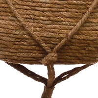 Hello Honey® Straw & Jute Hanging Planter