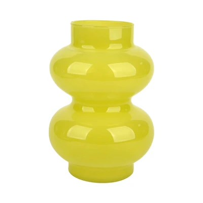 7.5" Double Bubble Glass Vase by Ashland®