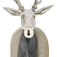 Silver Deer Aluminum Eclectic Wall Decor