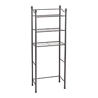 Organize It All Belgium Bronze 3-Tier Over the Toilet Space Saver