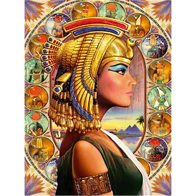 Sparkly Selections Cleopatra 40cm x 50cm Diamond Painting Kit, Round Diamonds
